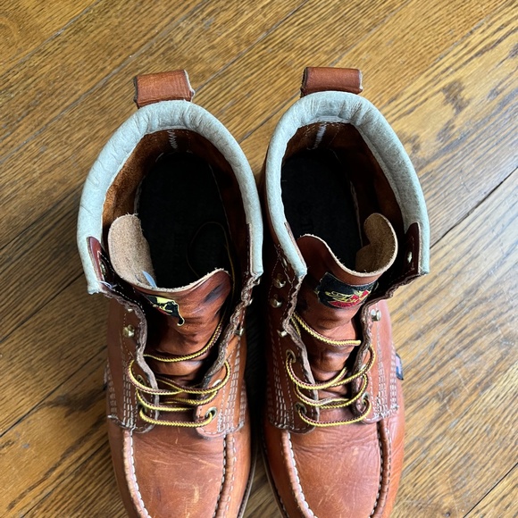 Thorogood AMERICAN HERITAGE – 6″ TOBACCO SAFETY TOE – MOC TOE MAXWEAR WEDGE™ - Picture 7 of 8